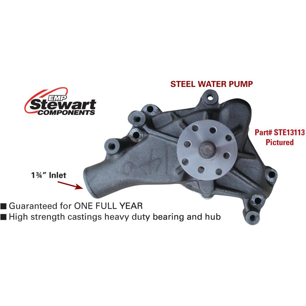 Stewart Steel Stage 1 Short Water Pump - (5/8" Shaft)