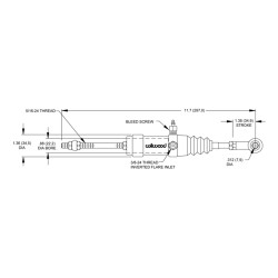 Wilwood Clutch Slave Cylinder - (Pull Type)