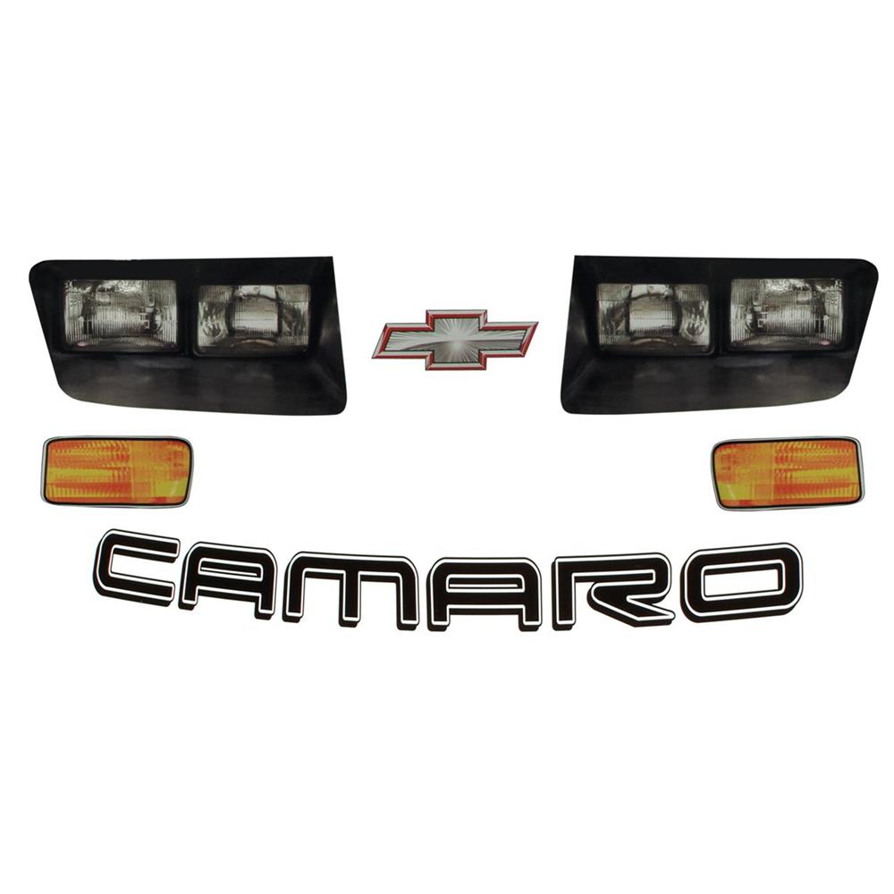 Camaro Dirt Nose Headlight Decals