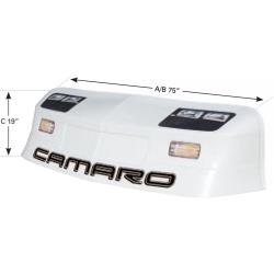 Camaro Dirt Nose/Headlight Decal Combo - (Black - Camaro)