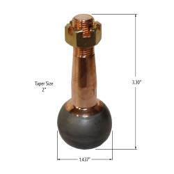 Howe Upper Ball Joint Stud ONLY - STD - (22302)