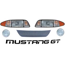 1979-93 Mustang Headlight Decals