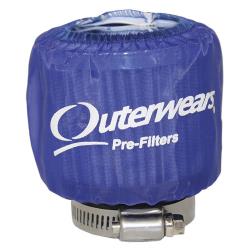 Outerwears Breather Pre-Filter w/ Shield - (Blue)