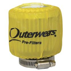 Outerwears Breather Pre-Filter w/ Shield - (Yellow)