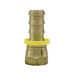 PRP Brass Straight Fuel Line Fitting - 8AN