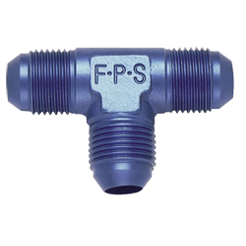 --Aluminum Flared Tee Adapter - #3 (Blue)