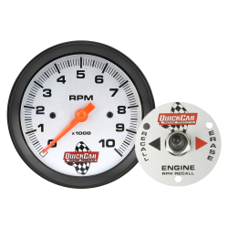 Picture of QuickCar Legend 3-3/8" Tach w/ Remote Recall