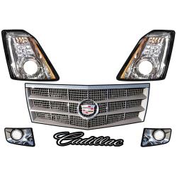 MD3 Deluxe Headlight Decals - (Cadillac)