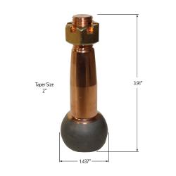 Howe Lower Ball Joint Stud ONLY - +.500" - (22420)