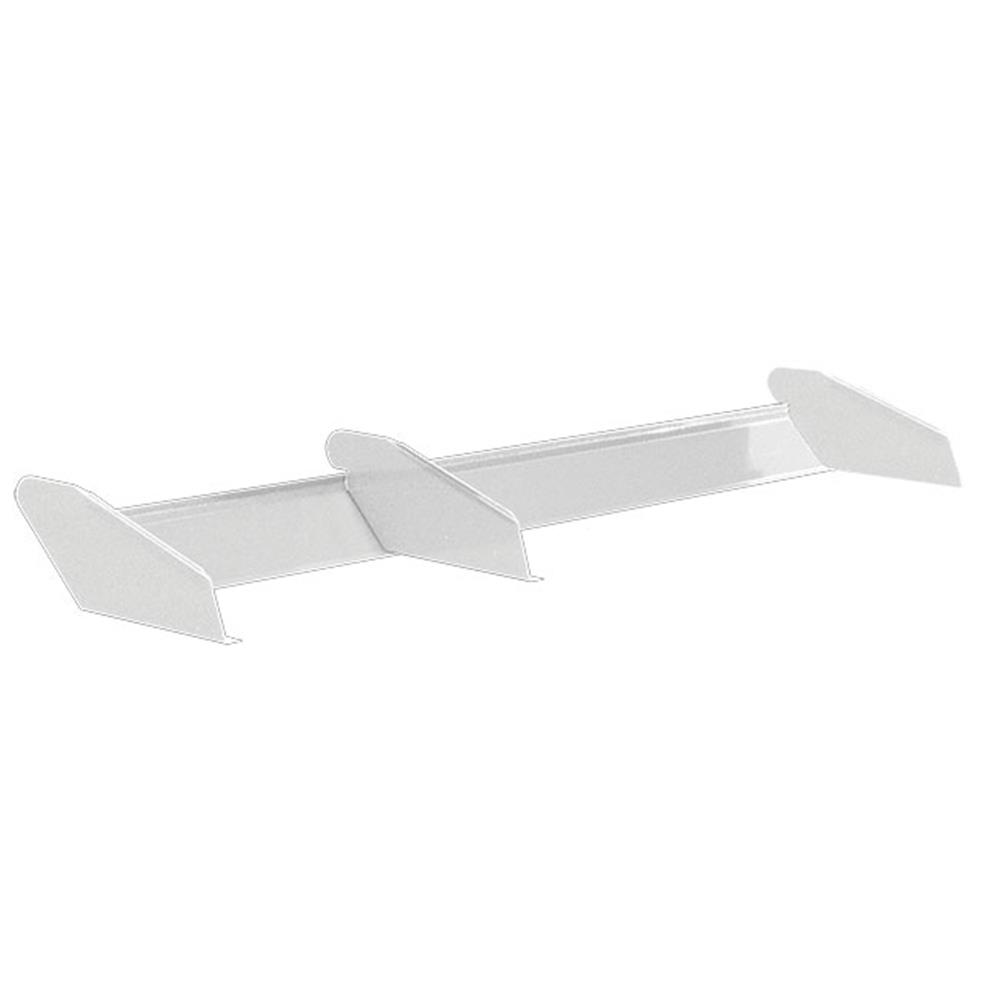 5" X 66" Aluminum 4-pc Spoiler Kit - (White)