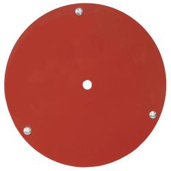Bassett Dzus Style Plastic Right Front Mud Cover - (Red)