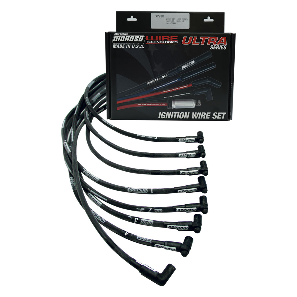 Picture of Moroso SBC 90° Sleeved Plug Wires