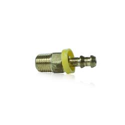 PRP Straight Brass Fitting (1/4" Male Pipe - 1/4" Male Barb)