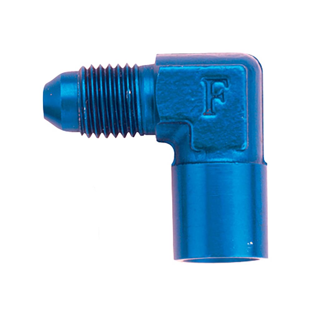 Picture of !!! ON SALE !!! Fragola Aluminum 90° Gauge Adapter - AN Male x FPT 