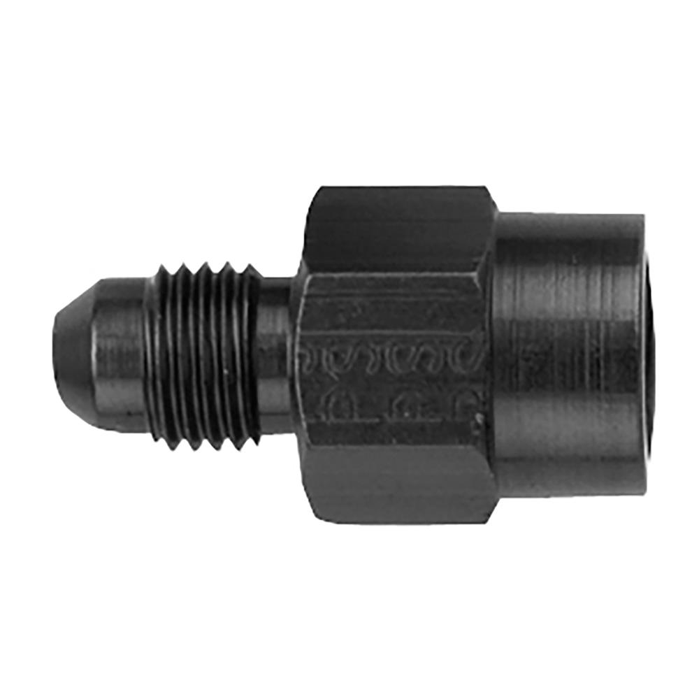 Gauge Adapter #3 Male x 1/8" FPT (Black)