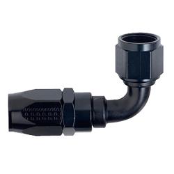 Fragola Series 3000 Race Hose End 90° - #10 (Black)