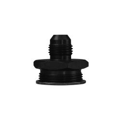 Carb Adapter - #6 x 1-20 Male - Rochester (Black)