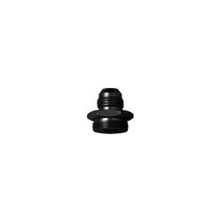 Carb Adapter - #8 x 1-20 Male - Rochester (Black)