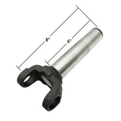 Fast Shaft Slip Yoke - 8" - 6" Seal Surface - (Heat Treated)