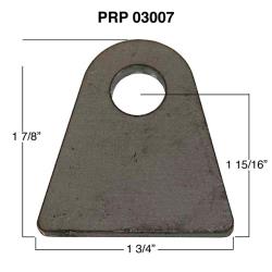 PRP Chassis Tab Kit - 3/16" Steel - 1/2" Hole - (10 pack)