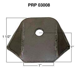 PRP Trick Tab Kit - 1/8" Steel - 1/4" Hole - (Qty 10)