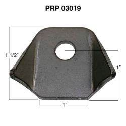 PRP Trick Tab Kit - 1/8" Steel - 3/8" Hole -  (10 pack)