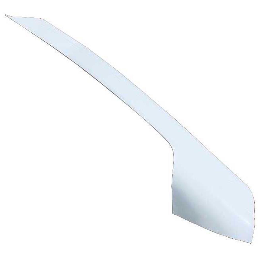 Right Side 1-Piece Front Roof Post - (White)
