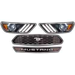 MD3 Deluxe Headlight Decals - (Mustang GT)