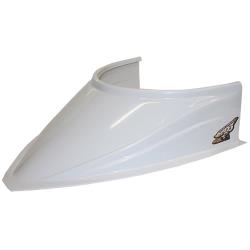 MD3 Curved Bottom 4-3/4" Hood Scoop - (White)