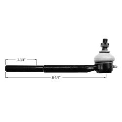 PRP 1978-88 Metric GM Inner Tie Rod (LH Thread)