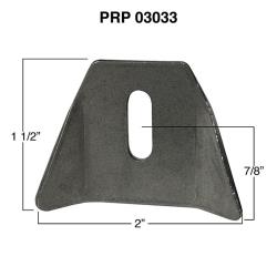 PRP Slotted Body Tab Kit - .085" Steel - 1/4" X 3/4" - (10)