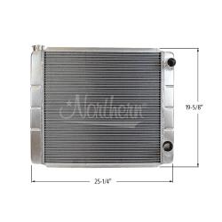 Northern 2 Row GM Double Pass Radiator - (19" x 26")