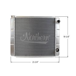 Northern 2 Row GM Double Pass Radiator - (19" x 24")