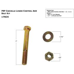 Chevelle Lower Control Arm Bolt Kit