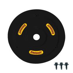 Bassett Plastic Wheel Cover and Bolt Kit - (Black)