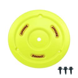 Bassett Plastic Wheel Cover and Bolt Kit - (Flo Yellow)