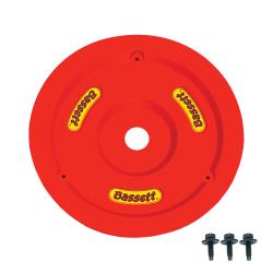 Bassett Plastic Wheel Cover and Bolt Kit - (Red)