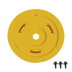 Bassett Plastic Wheel Cover and Bolt Kit - (Yellow)