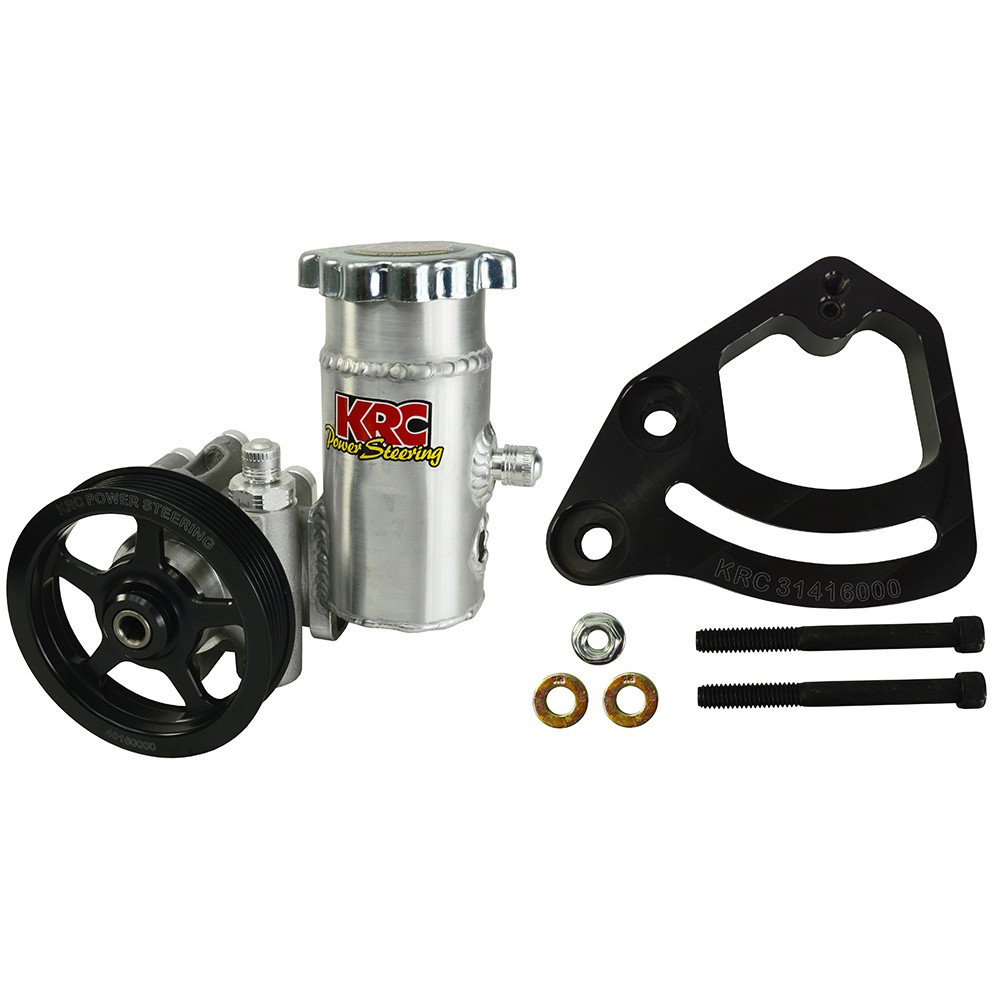 KRC Elite Aluminum Pump Kit w/Serp Pulley (Block Mount)