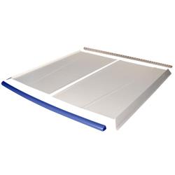 Flat Top 2-pc Alum Roof Kit - (White / Chevron Blue Cap)