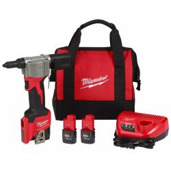 M12 Rivet Tool & Battery - Kit