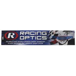 Racing Optics - 12 3/8" Banana - Clear - Perimeter Seal
