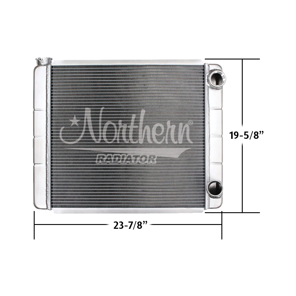 Northern 2 Row GM Double Pass w/Universal Inlet (19" x 24")