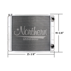 Northern 2 Row GM Double Pass w/Universal Inlet (19" x 26")