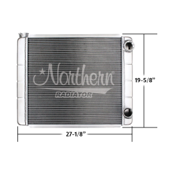 Northern 2 Row GM Double Pass w/Universal Inlet (19" x 28")