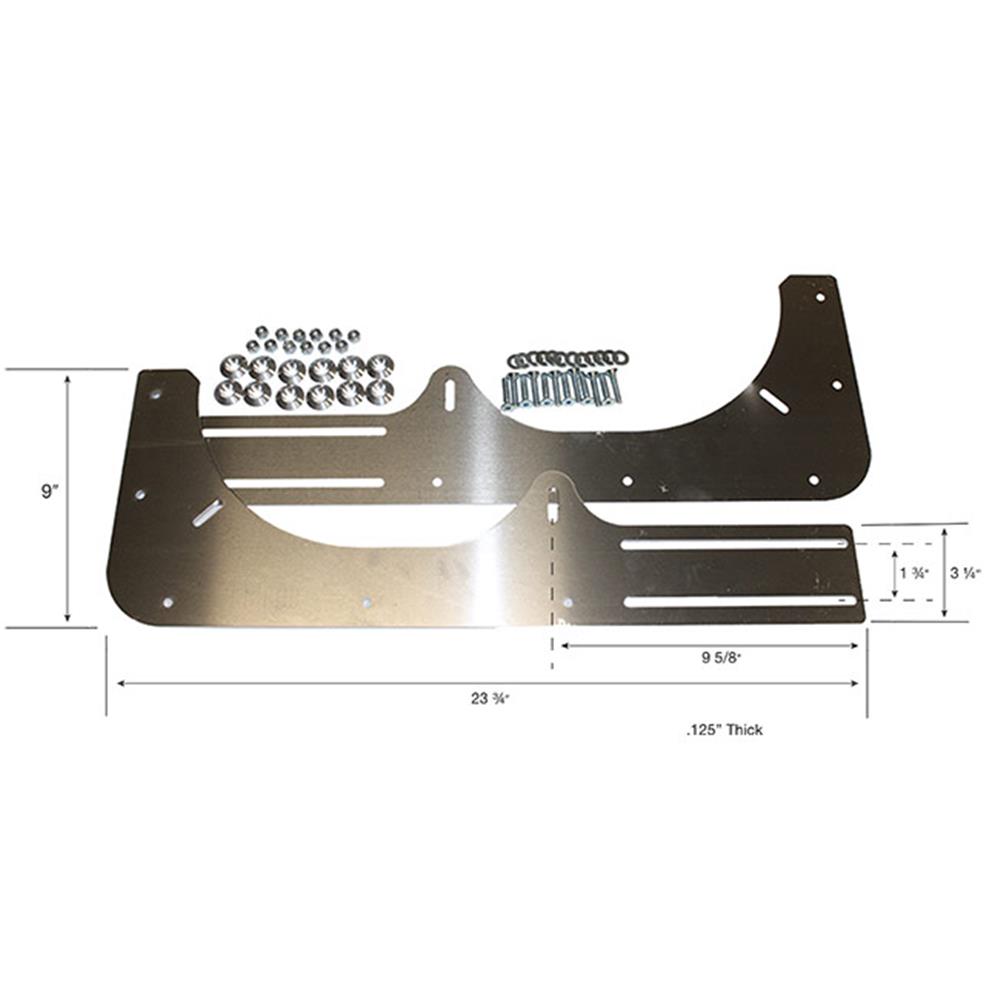 PRP Aluminum Modified Nose Valance Support Kit