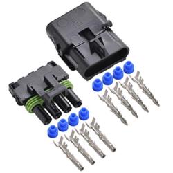Quickcar Weatherpack 4 Pin Connector Kit