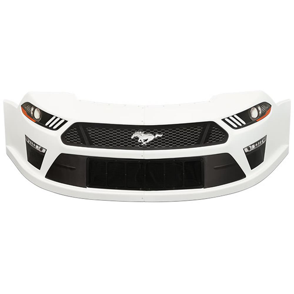 MD3 Mustang Stock Car Nose Kit w/Decals - (White) 