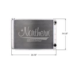 Northern 2 Row GM Double Pass w/Universal Inlet (19" x 31")