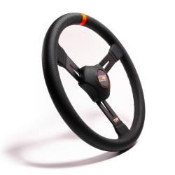 MPI 15" Polyurethane Grip Dished Aluminum Steering Wheel